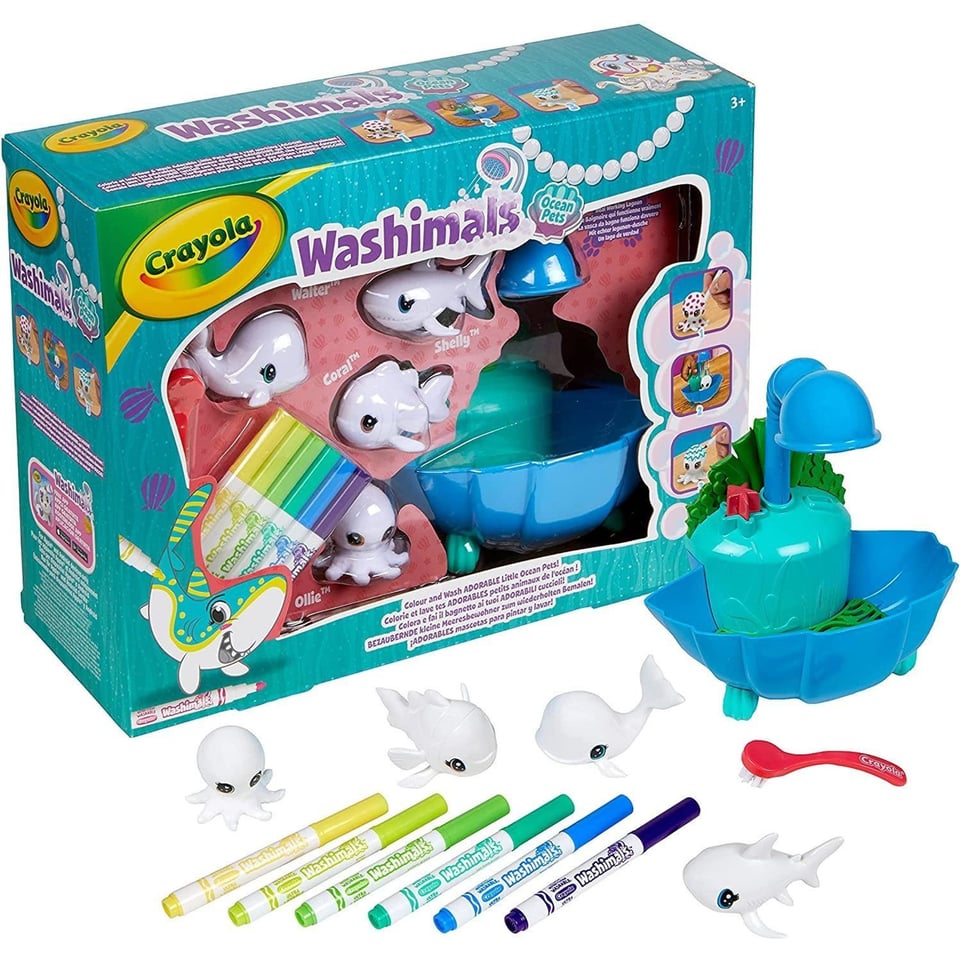 Crayola Washimals Zeedieren Lagune 3+