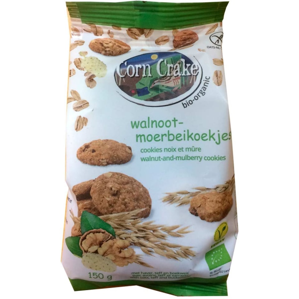 Walnoot Moerbeikoekjes Glutenvrij