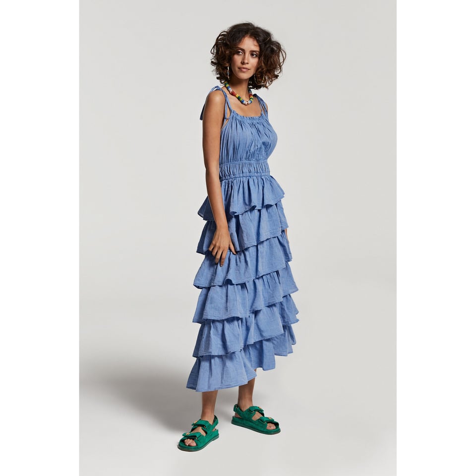 Devotion Tirquaz Dress - Blue