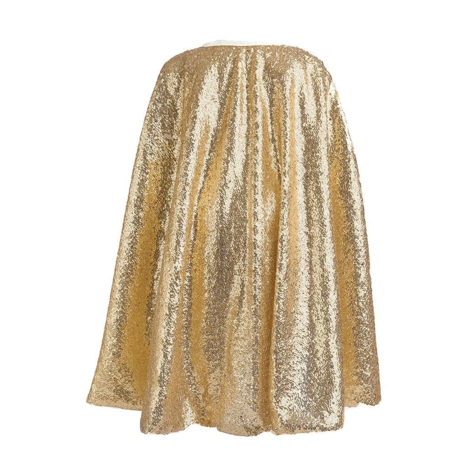 Great Pretenders Precious Gold Sequins Cape