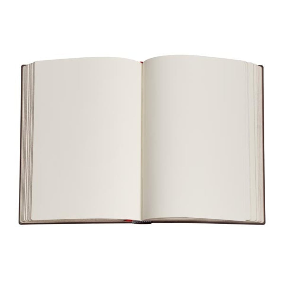 Paperblanks Notebook Grande Plain Mahogany - 21 x 30 cm / Mahogany, Gold