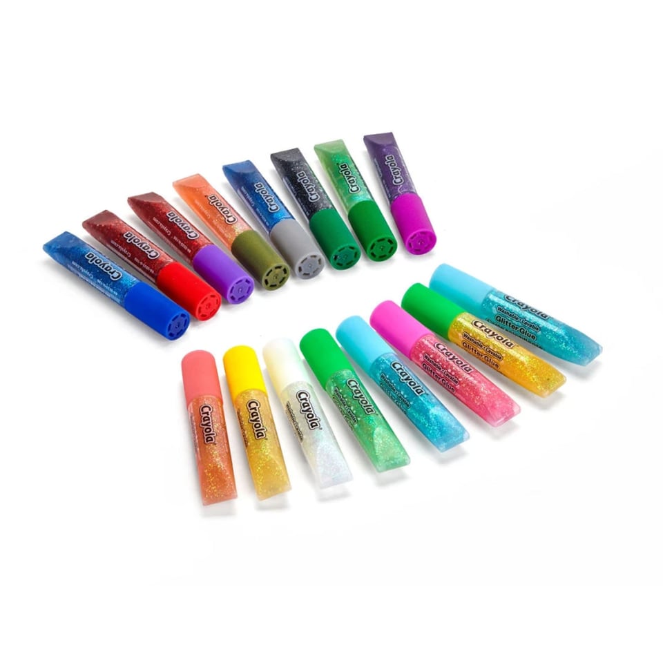 Crayola Glitterlijmtubes 16 Kleuren 5+