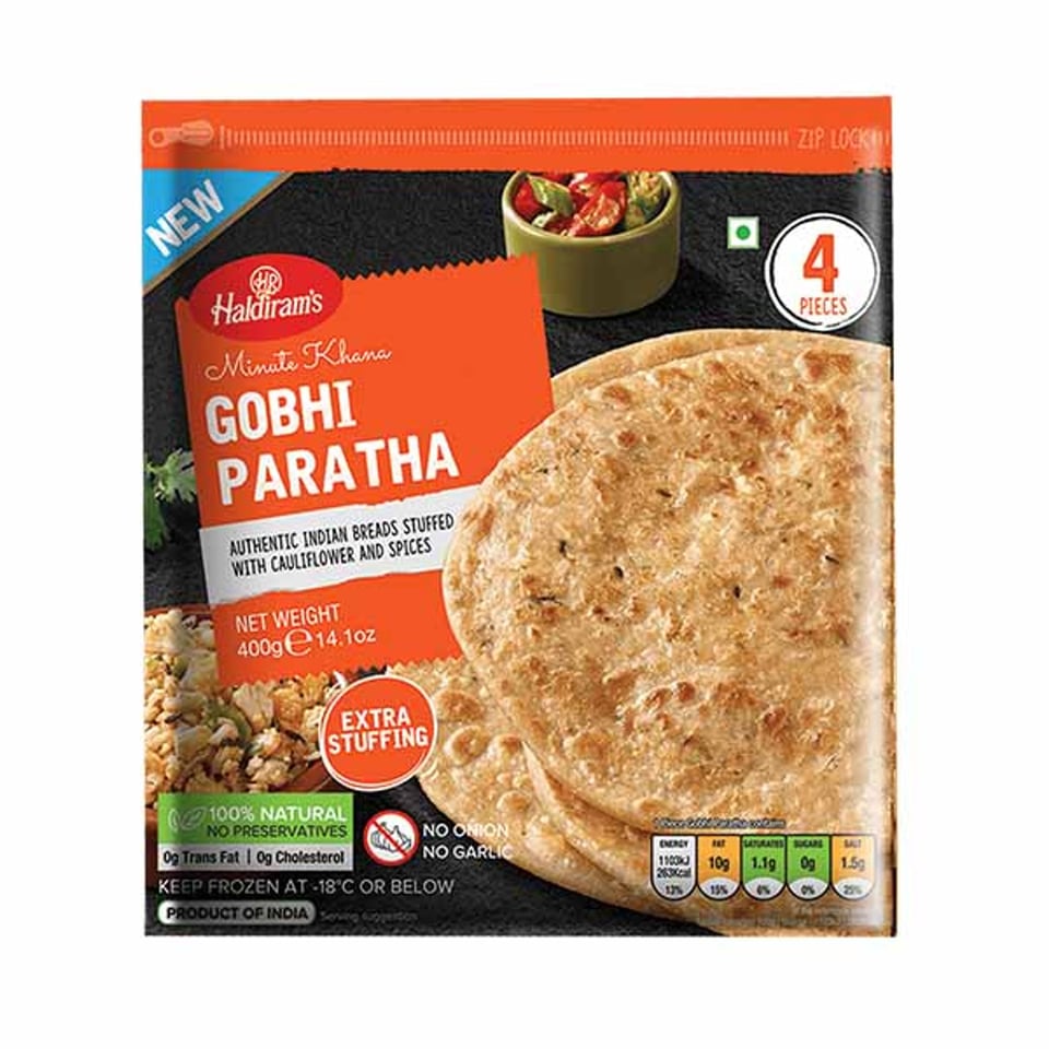 Haldirams Gobhi Parantha 400 Gram