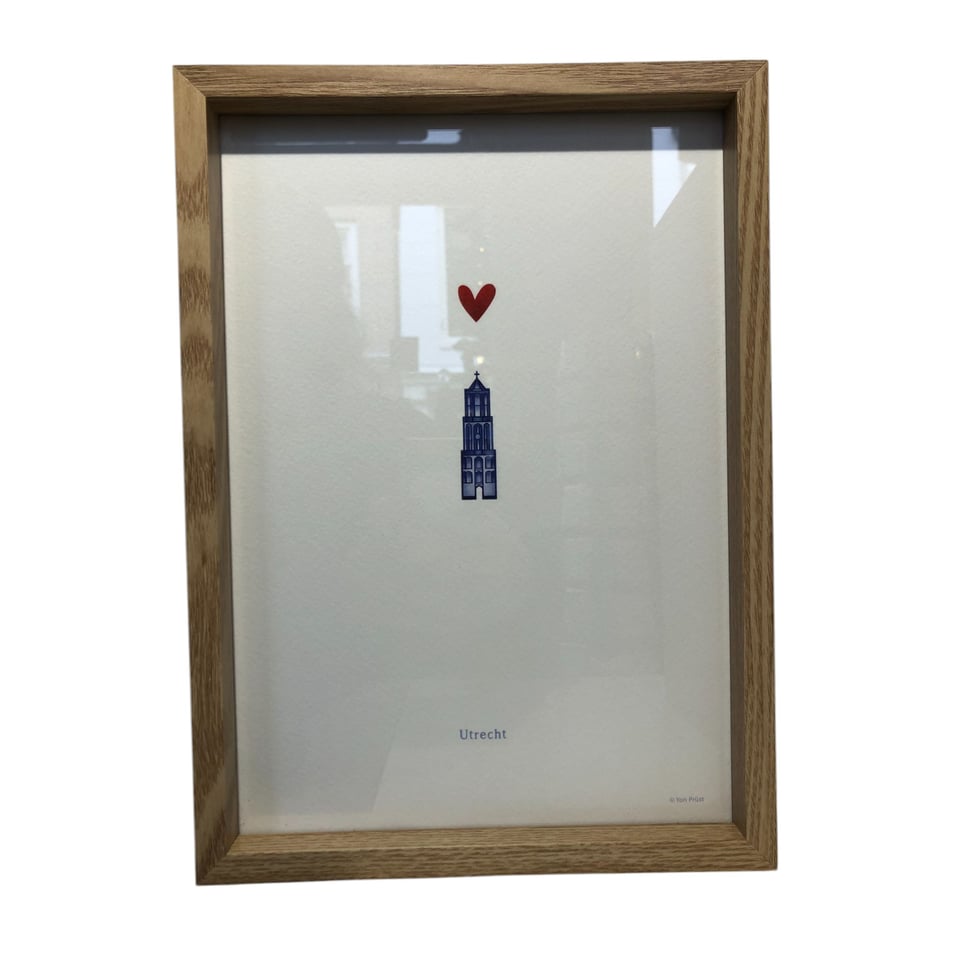 Yon Domtoren A4 Poster Ingelijst