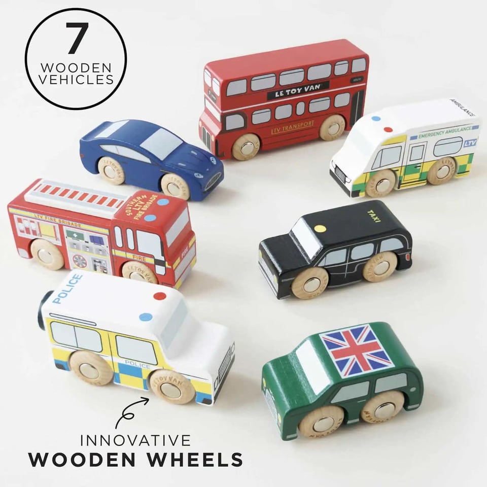 Le Toy Van London Car Set