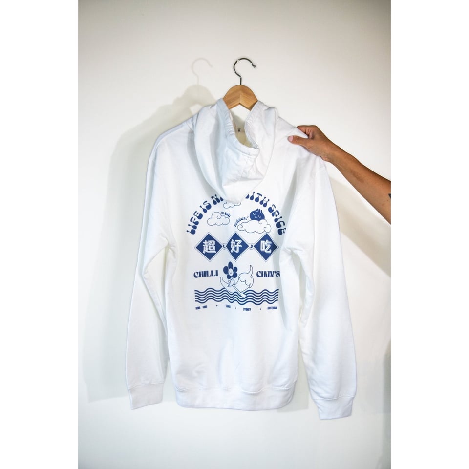 Chilli Hoodie White