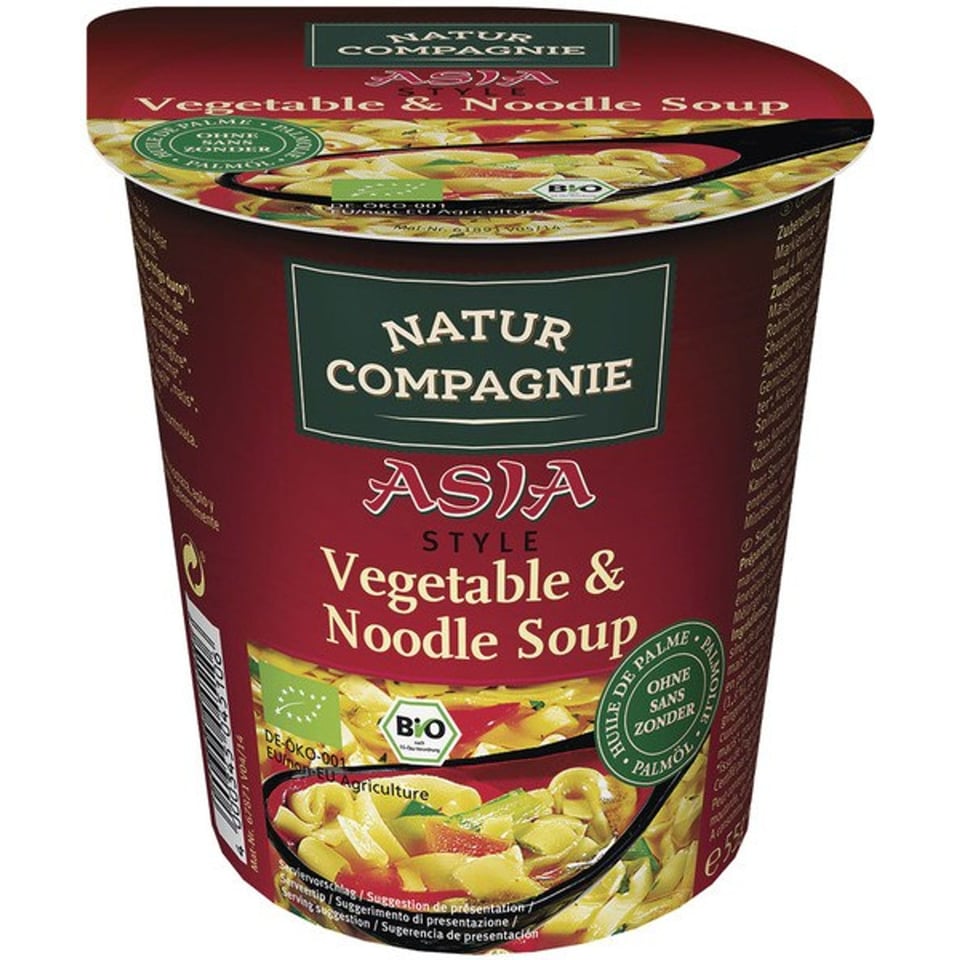 Natur Compagnie Aziatische Groentesoep Instant 55g