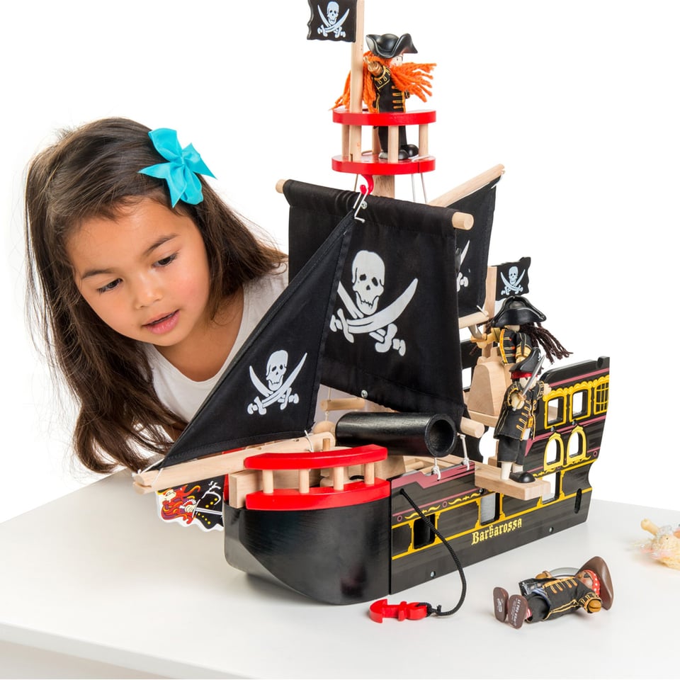 Le Toy Van Barborossa Piratenschip