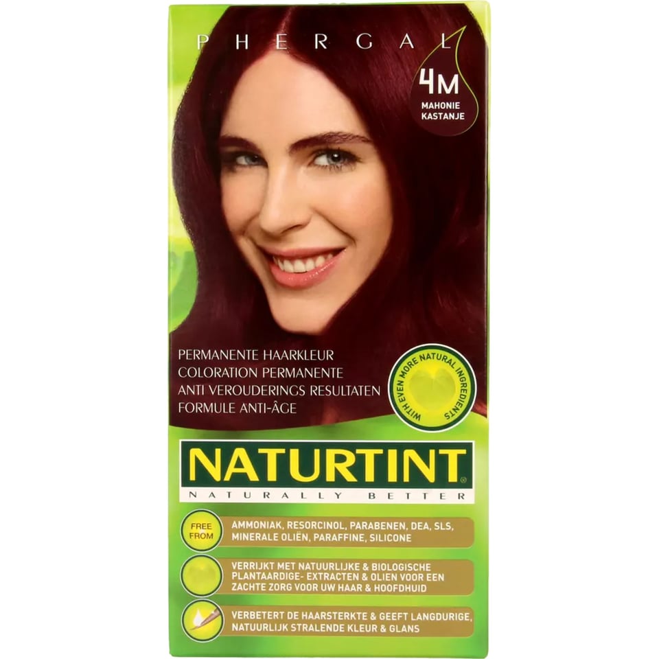 Naturtint Haarkl 4m Mah Kast * 165ml 165