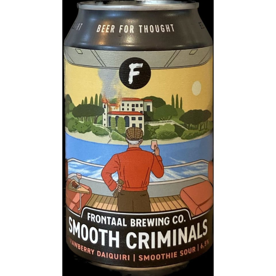 Frontaal Smooth Criminals Strawberry Banana Daquiri 330ml