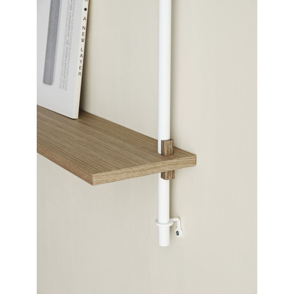 Wandrek Wall Shelving WS.85.1 - Color : Oak / White