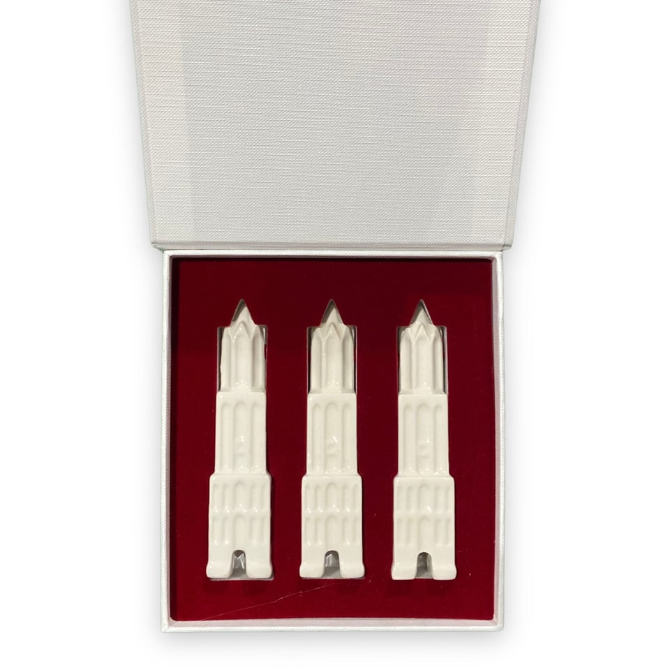 Dennen Dom - Keramiek Ornament Set