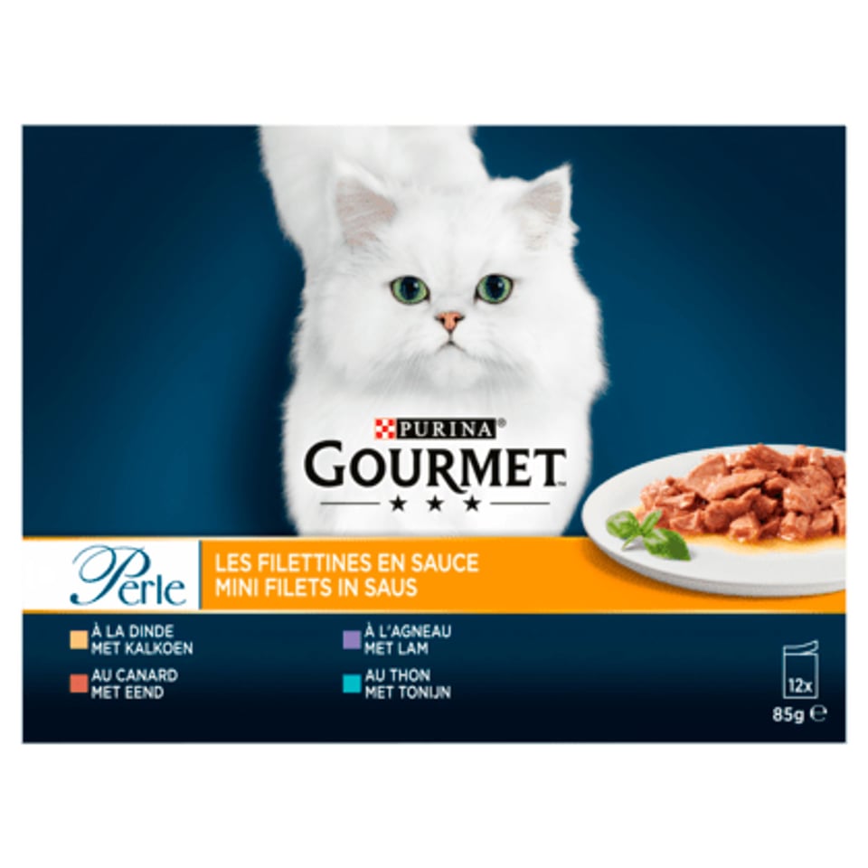 Gourmet Perle Mini Filets Kattenvoer Mix