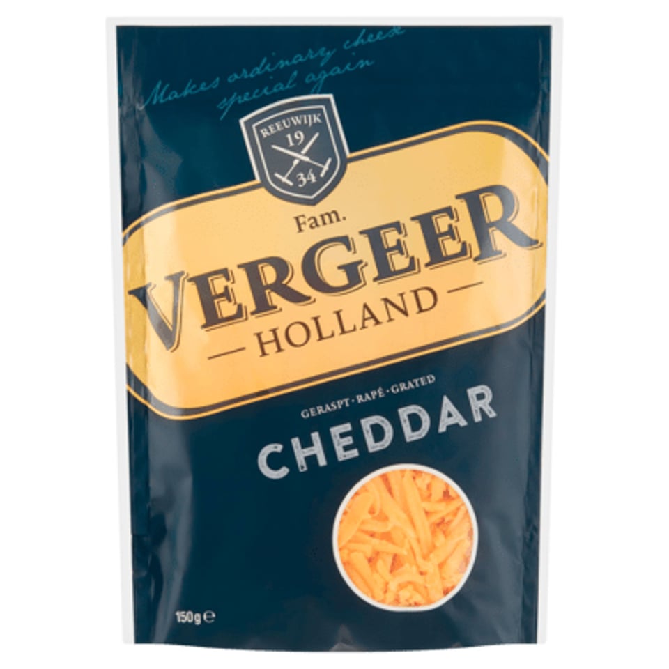 Vergeer Geraspte Kaas Cheddar