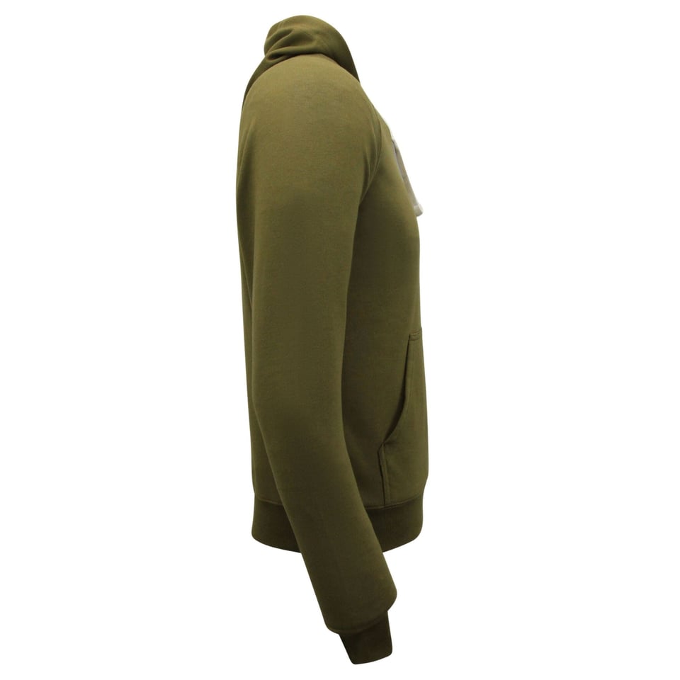 Hoodie Heren - Sweater Met Capuchon - Khaki