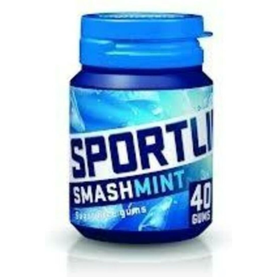 Sportlife Kauwgom Smashmint Pot 56 Gram
