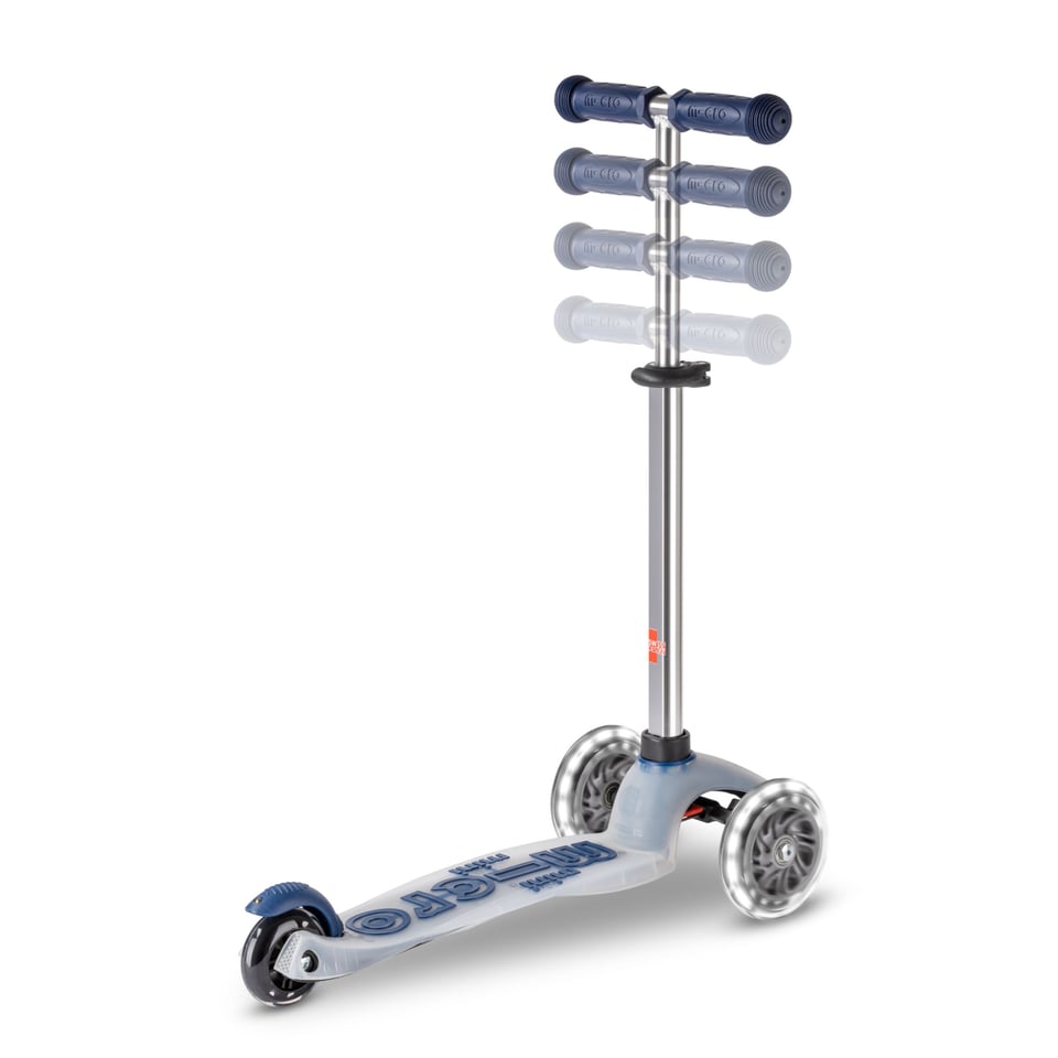 X Mini Micro Step Deluxe Flux LED Marineblauw