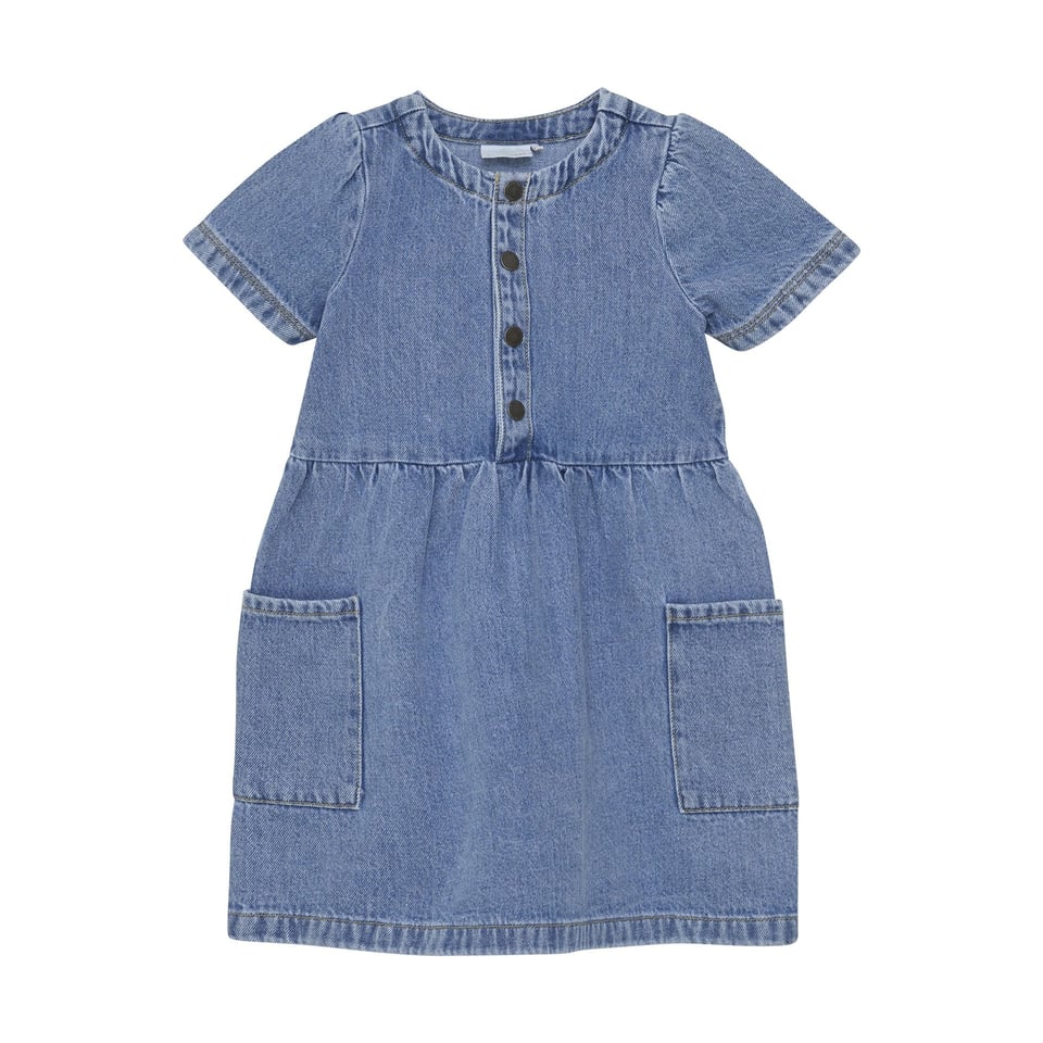 Enfant Dress Denim Light Denim Blue