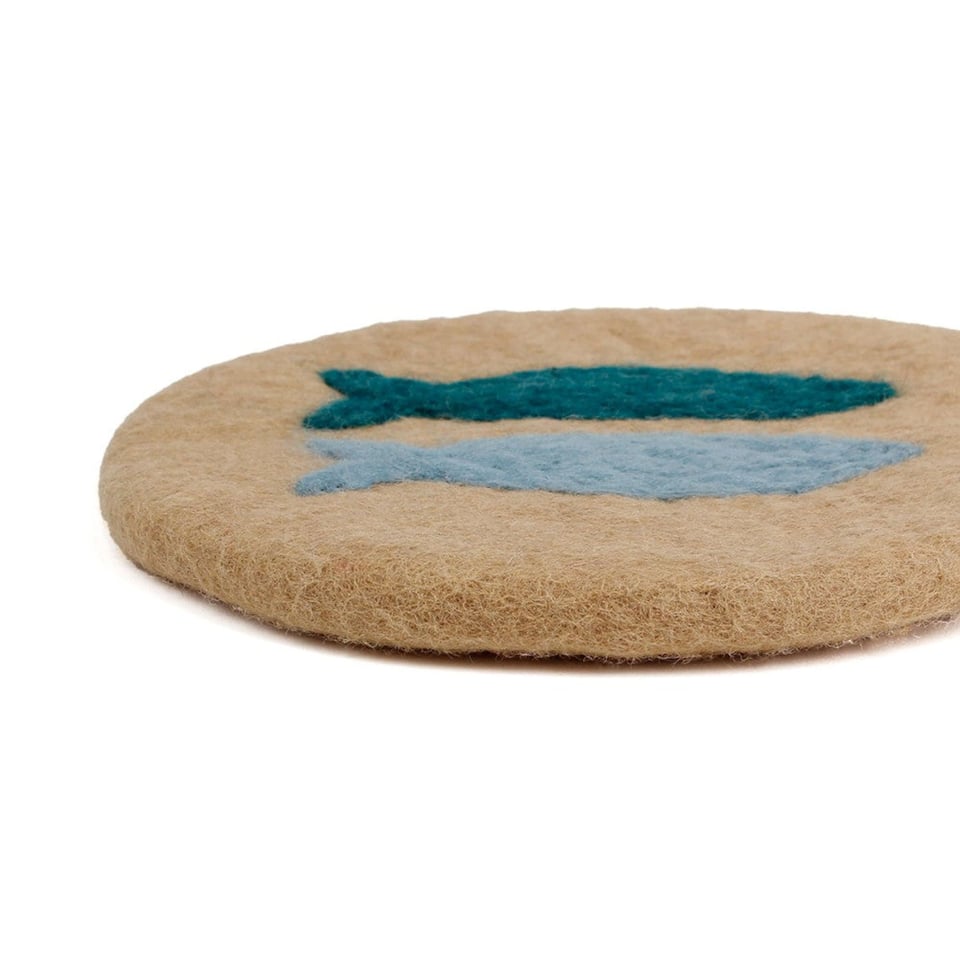 Onderzetter Beachlife Sand 20cm