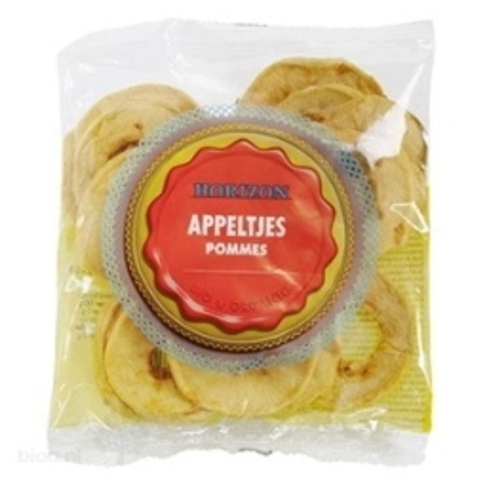 HORIZON APPELTJES GEDROOGD EKO 80g