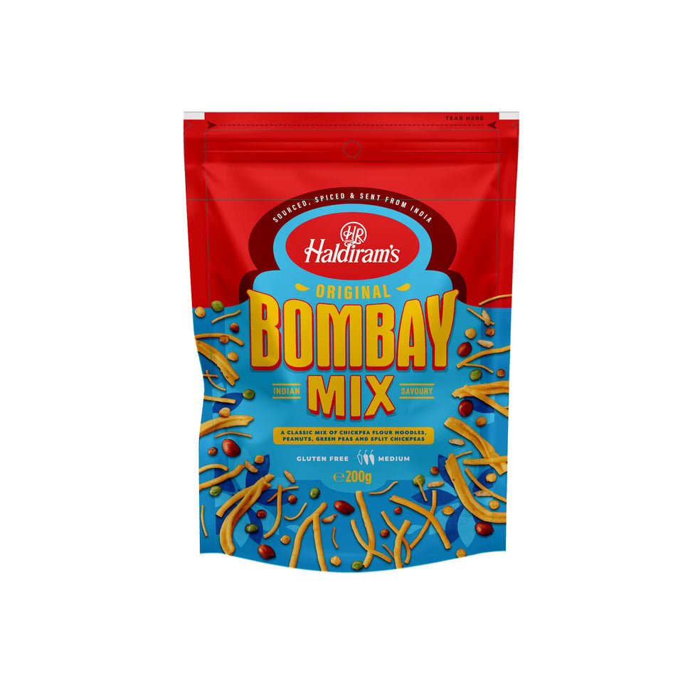 Haldiram's Original Bombay Mix Gluten Free Medium 200 Grams