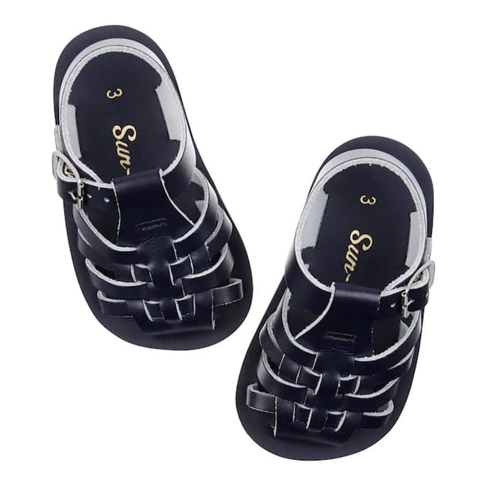 Salt-Water Sandals Sailor Child Navy