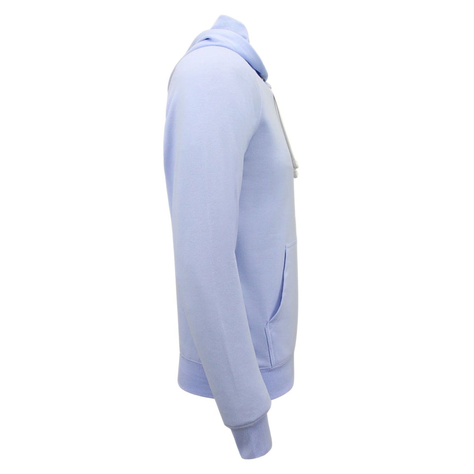 Hoodie Heren - Effen Basic Hoodie - Licht Blauw