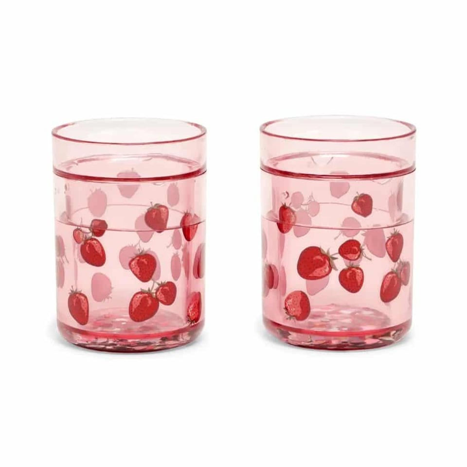 Konges Sløjd 2 Pack Glitter Cups Fragola