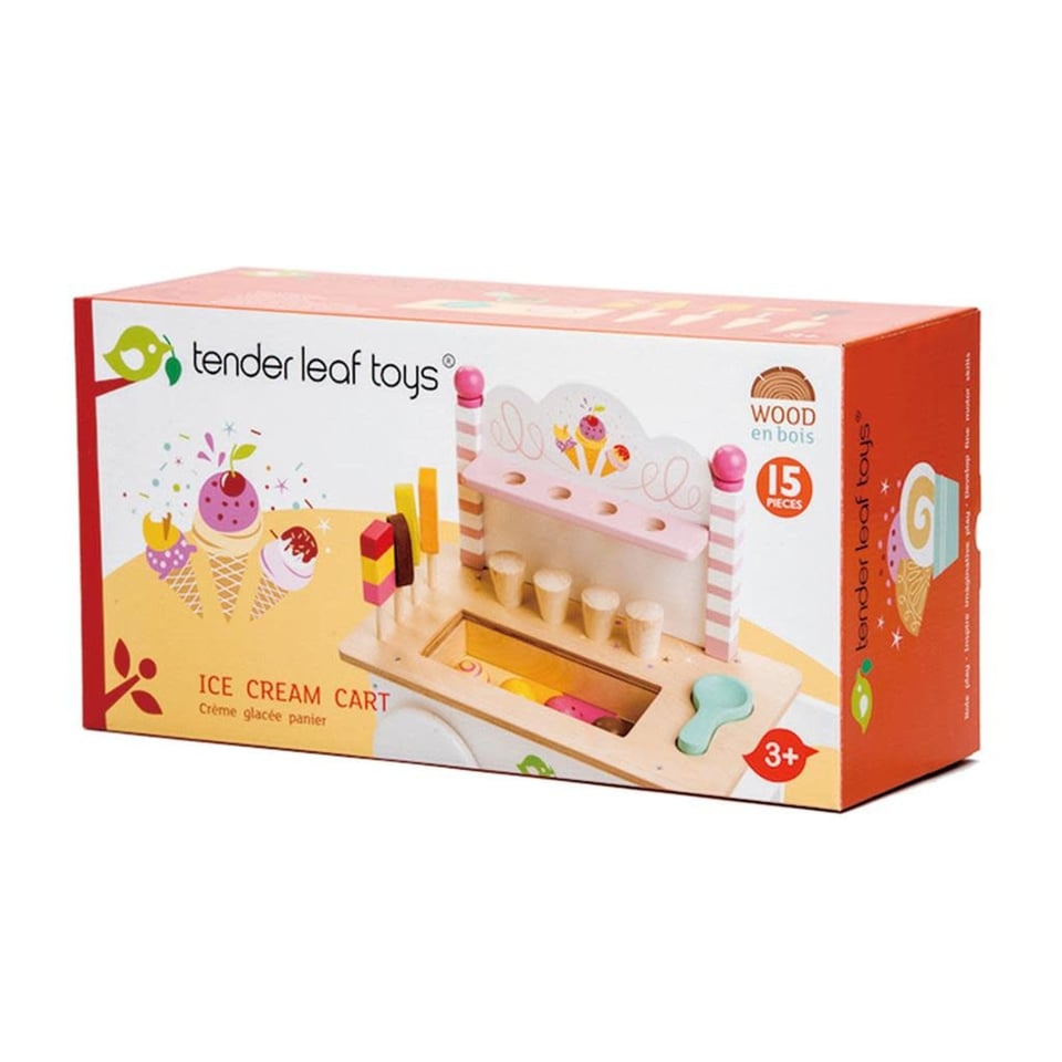 Tender Leaf Toys Ice Cream Cart IJskarretje 3+