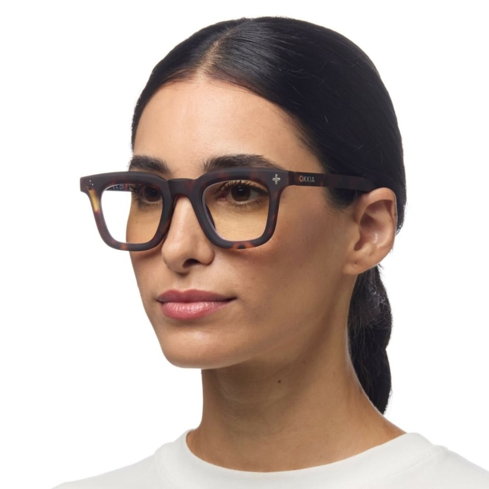 Leesbril FIRENZE Square Classic Havana OK058CH