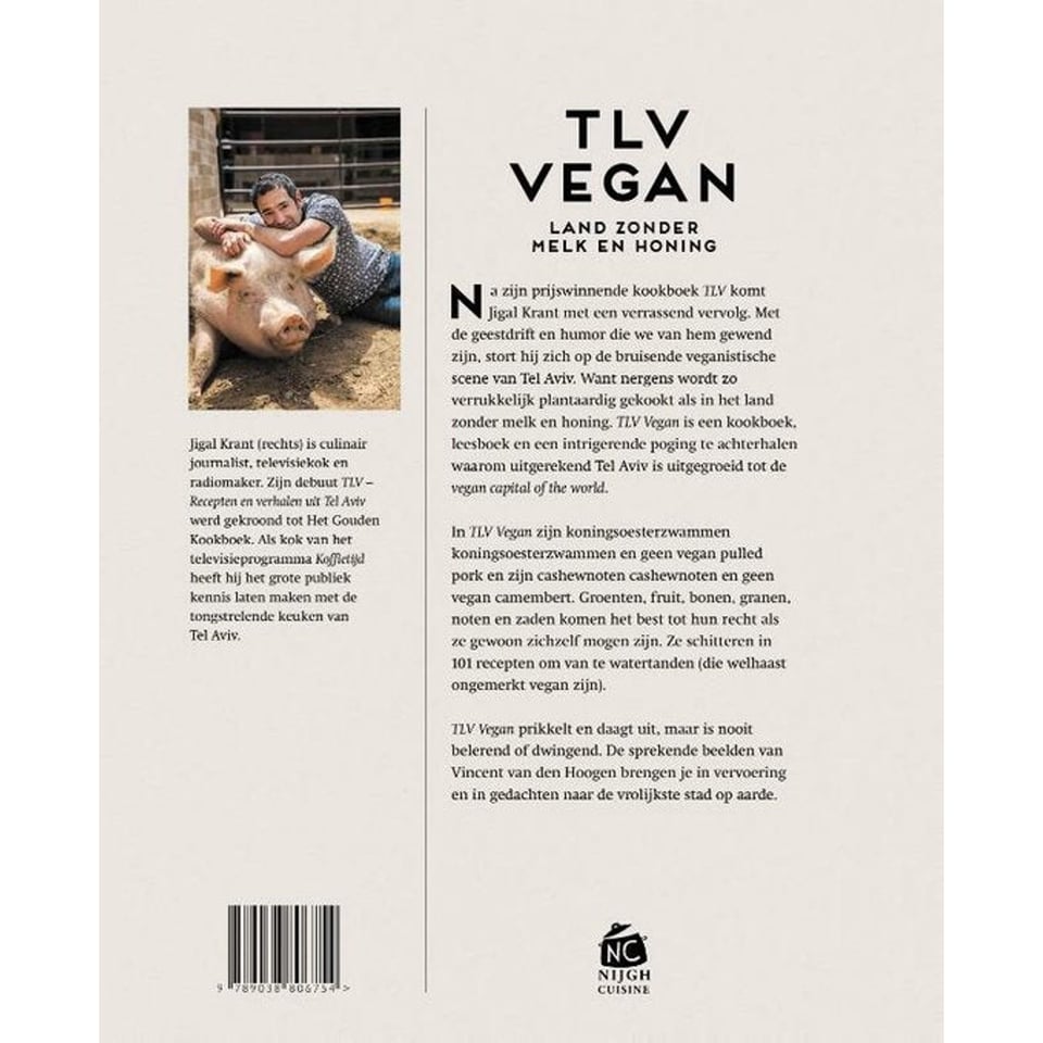 TLV Vegan kookboek - Jigal Krant