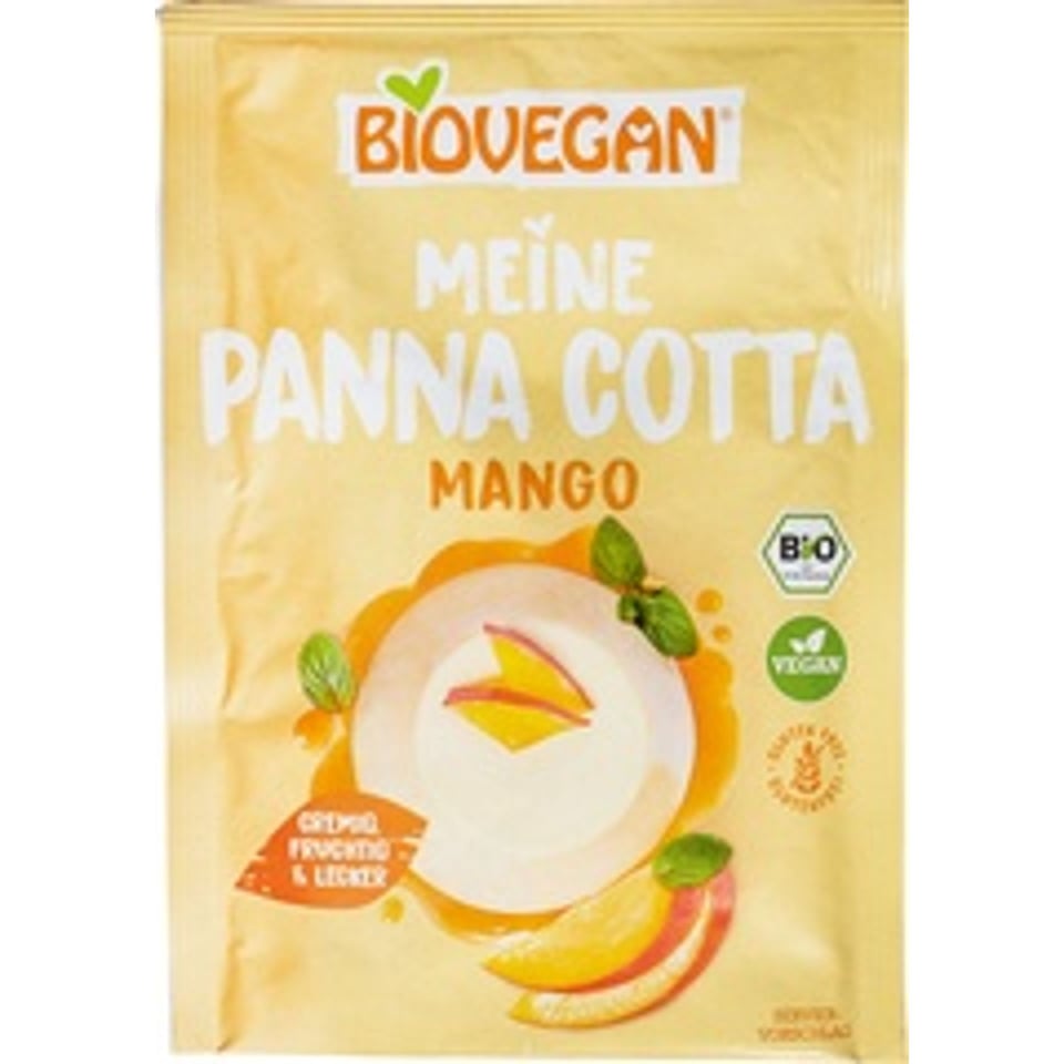 Biovegan Panna Cotta Mango 38g