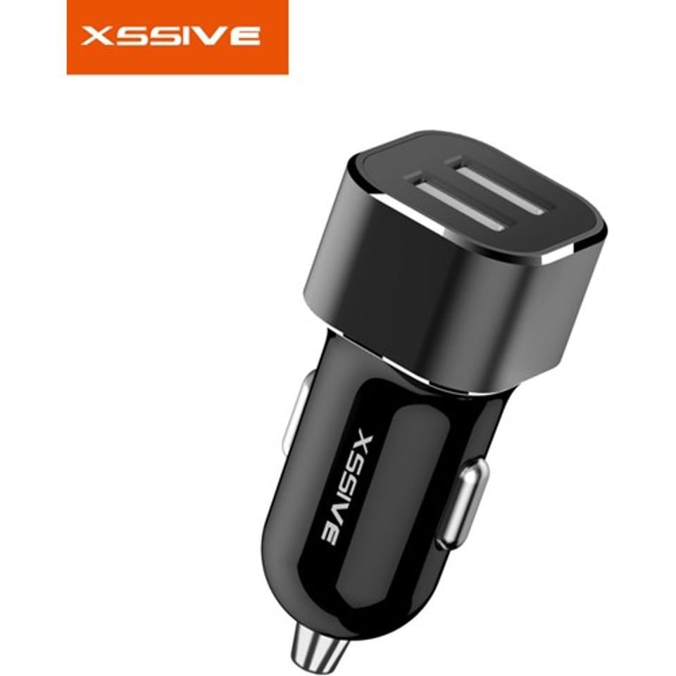 Xss-C29N Duo Car Charger Adapter 2.4A - Zwart