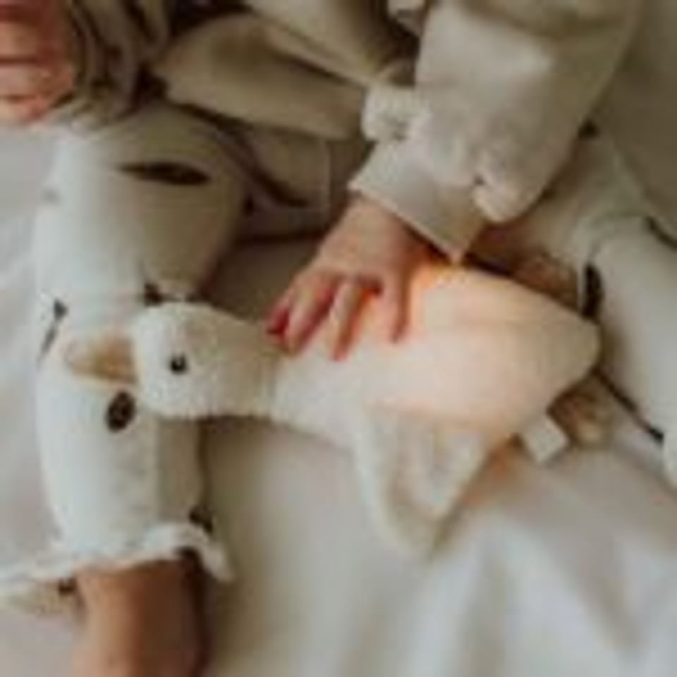 Flow A'dam Liva Beige Plush Night Light