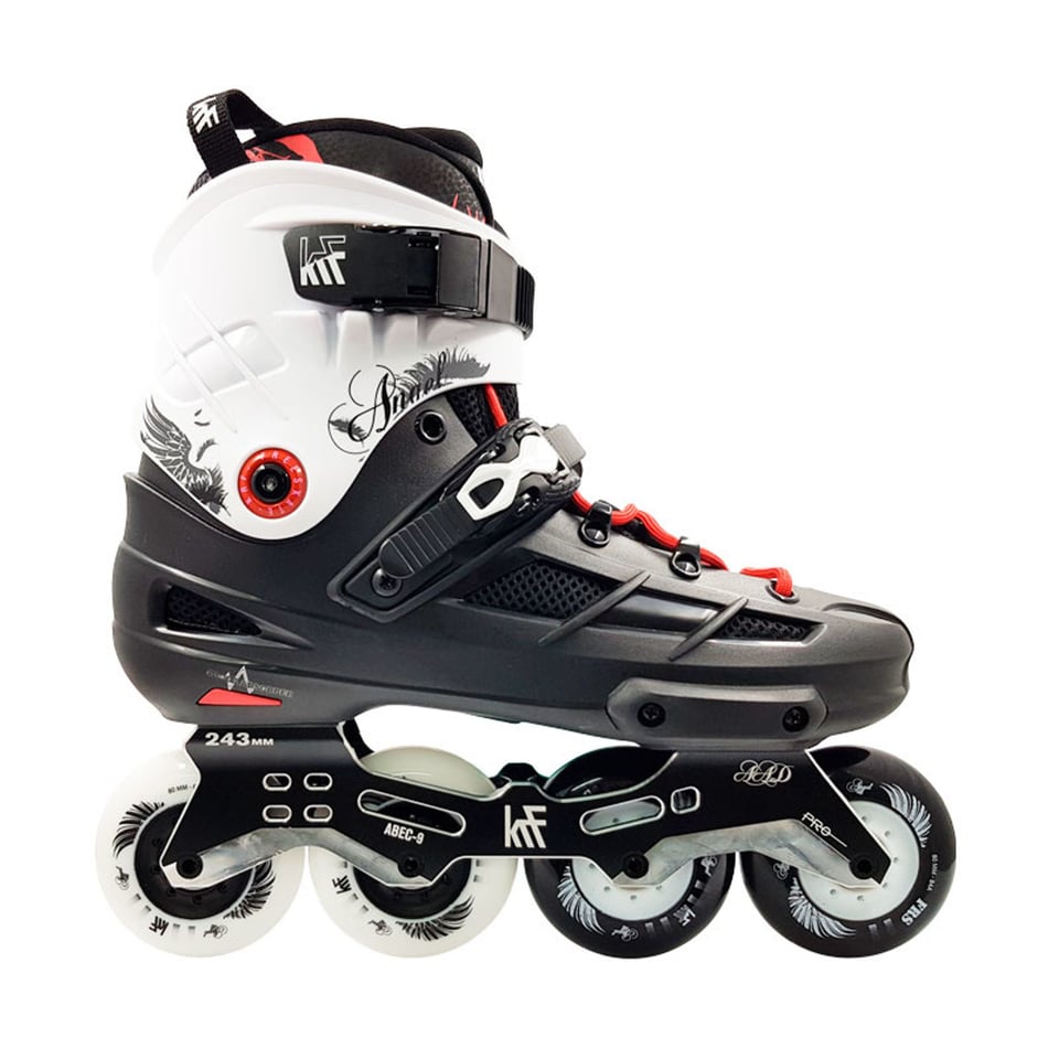 The New Urban Concept KRF Krf Freeskate Angel 4x80 Zwart/Wit