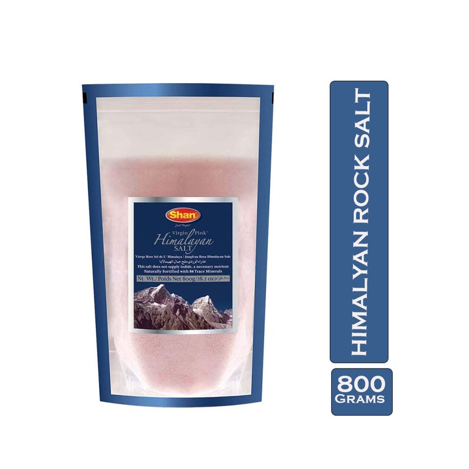 Shan Pink Himalyan Salt 800 Grams