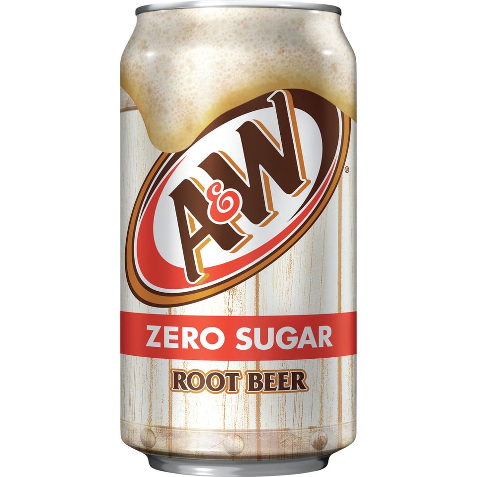 A&W Root Beer Zero Sugar 355ml