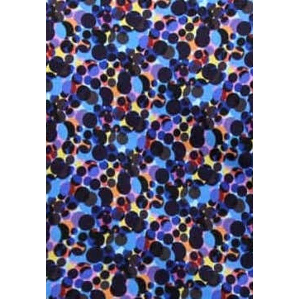 Luxe Kleurrijke Heren Blouse - 3072 - Geel / Blauw