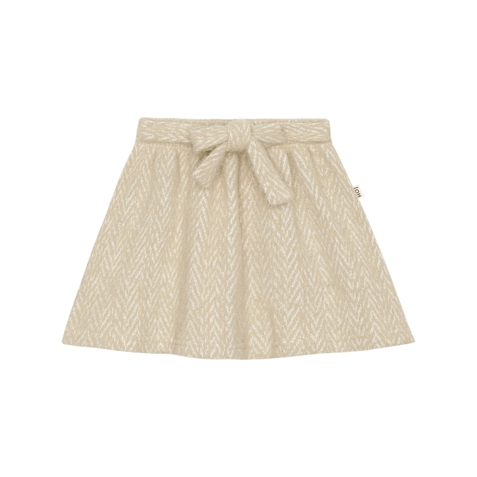 House of Jamie Mini Bow Skirt Classic Fishbone