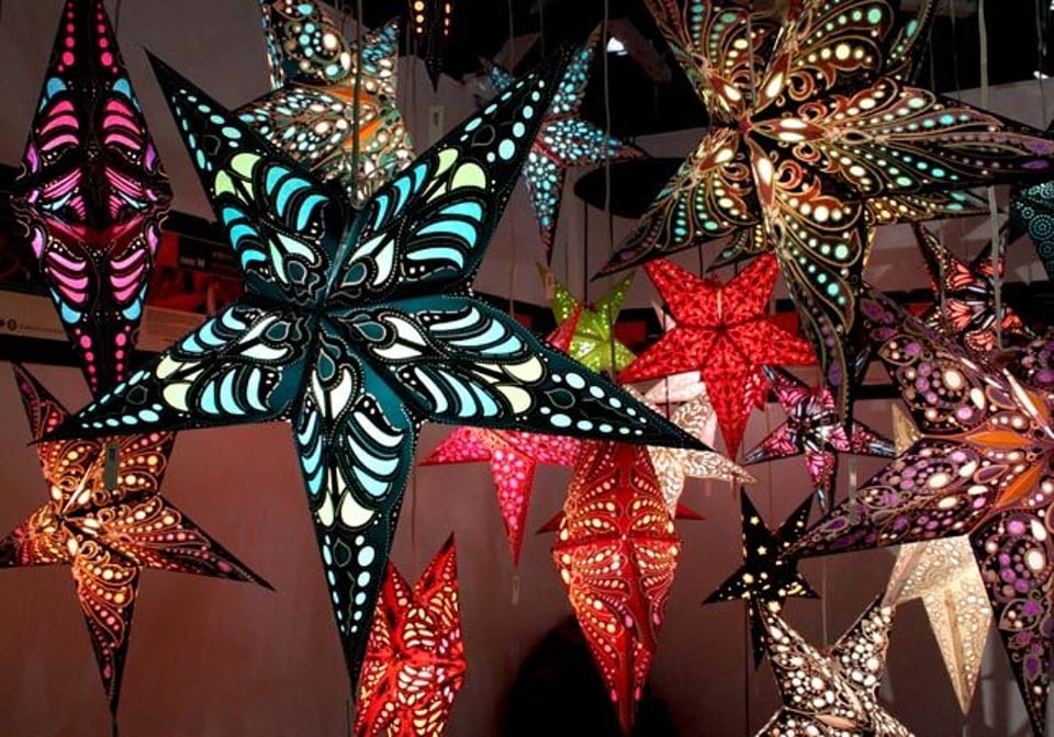 Van Verre Kerstster Lamp Taj