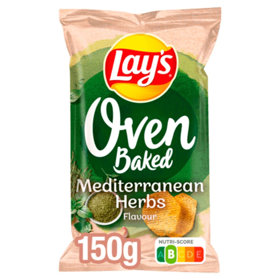 Lays Oven Oven Chips Mediterraanse Kruiden