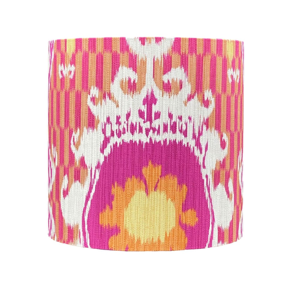 Lampenkap Persane Ikat Roze Beige 20x20cm