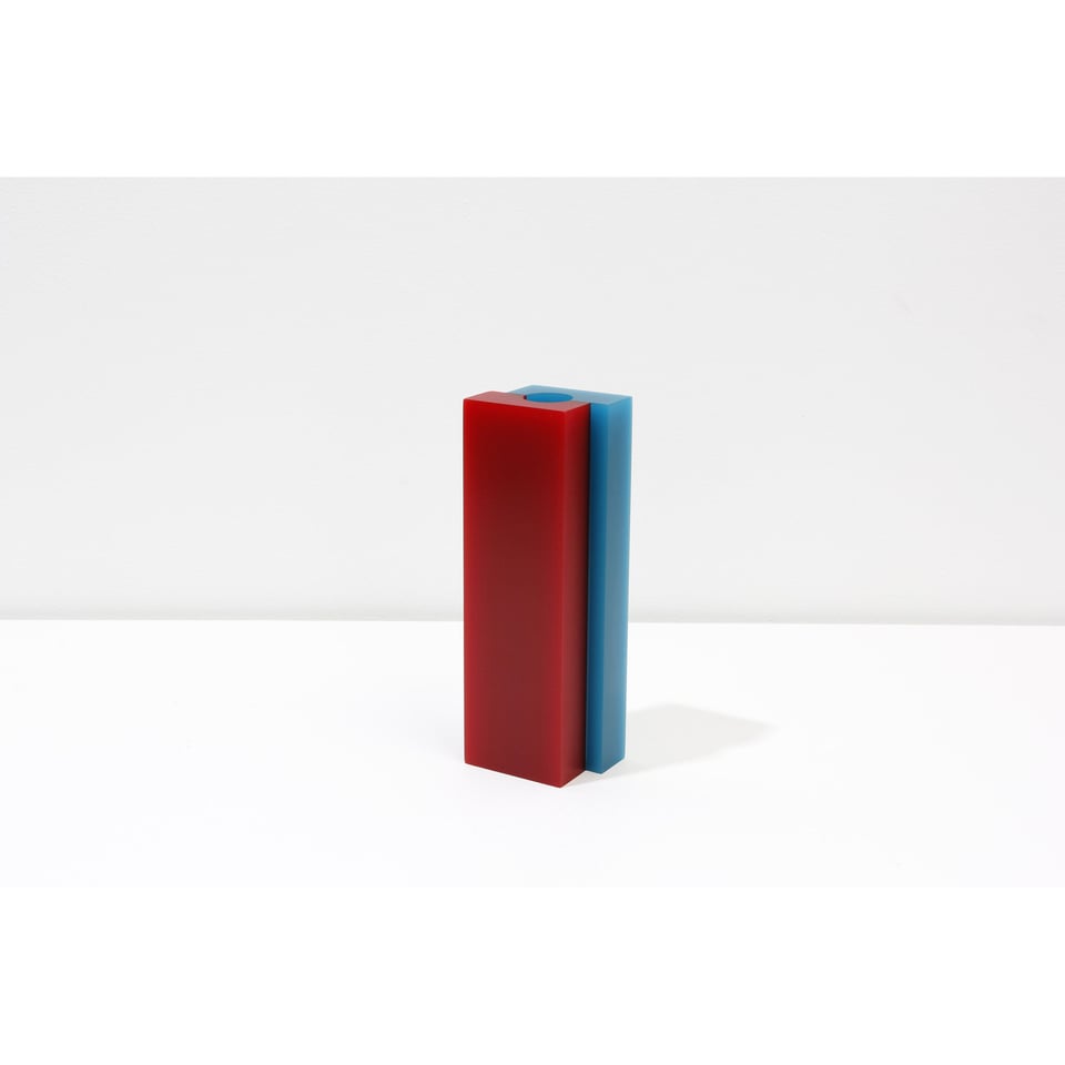 Vaas Versa Hoog Blauw-Rood