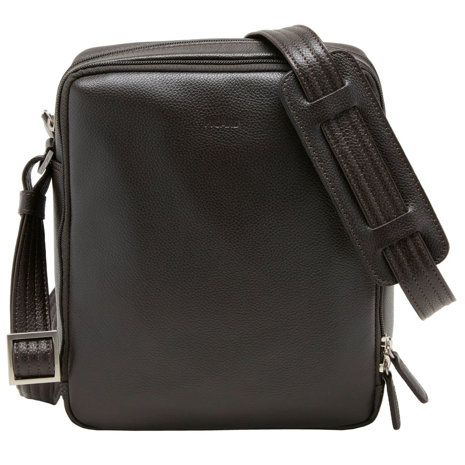 Picard Leather Shoulder Bag Milano Black Large