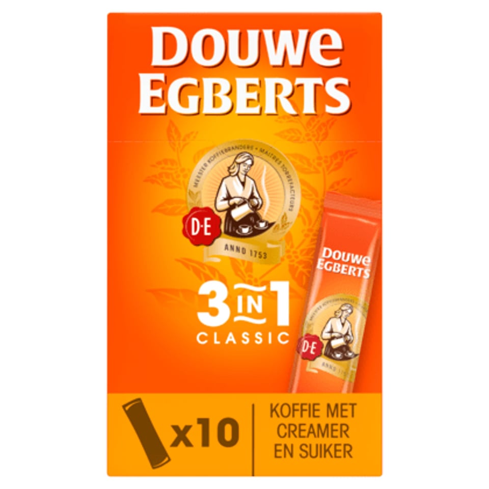 Douwe Egberts Oploskoffie 3-in-1 Classic