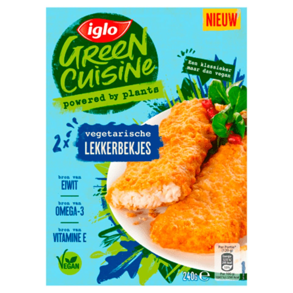 Iglo Green Cuisine Vegetarische Lekkerbekje