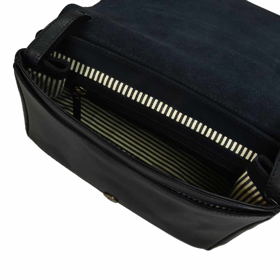 O My Bag The Lucy Bag - Eco Black Classic Leather