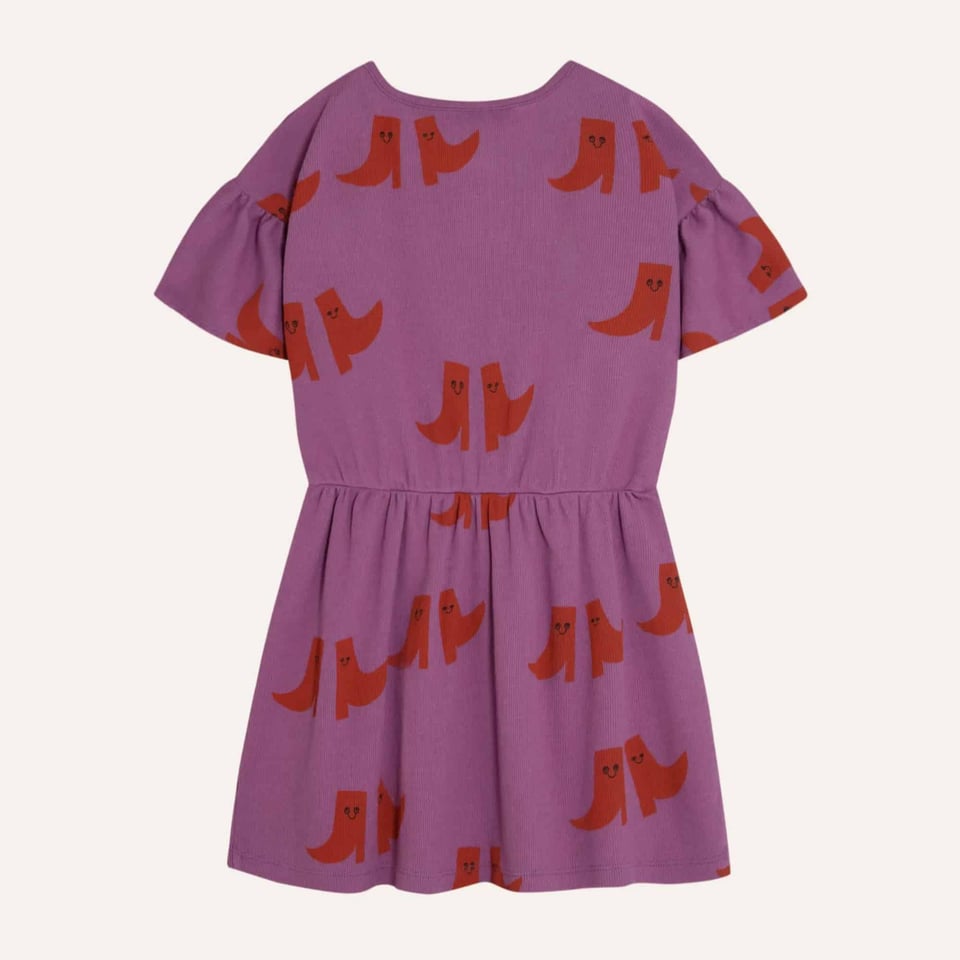 The Campamento Happy Boots Allover Kids Dress