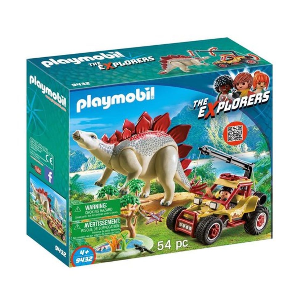 Playmobil 9432 Explorersbuggy Met Stegosaurus