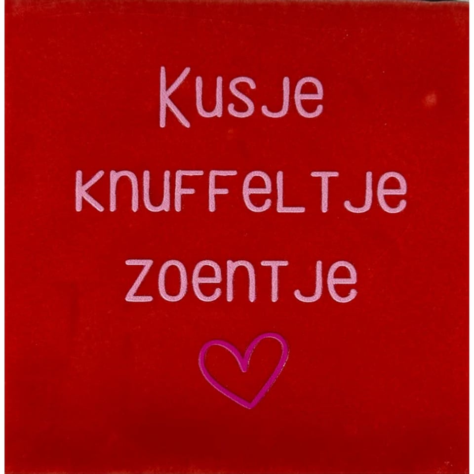 Yett Quote Tegel Kusje,zoentje 10x10